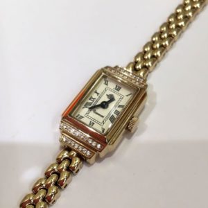 ロゼモン　腕時計　スクエア　ゴールド　RS-036